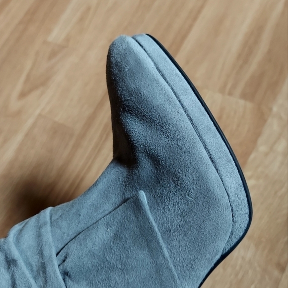 Gianni Bini Suede Heel Booties - Picture 7 of 15